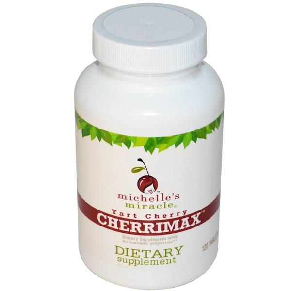 Michelle's Miracle, Cherrimax, Tart Cherry, 120 Tablets (Discontinued Item) 
