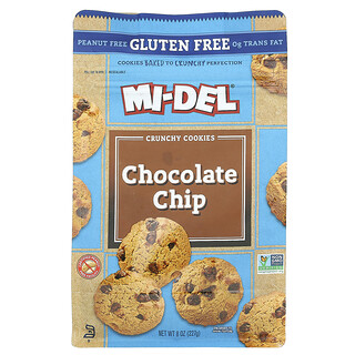 Mi-Del Cookies, Biscuiți crocanți, așchii de ciocolată, 8 oz (227 g)