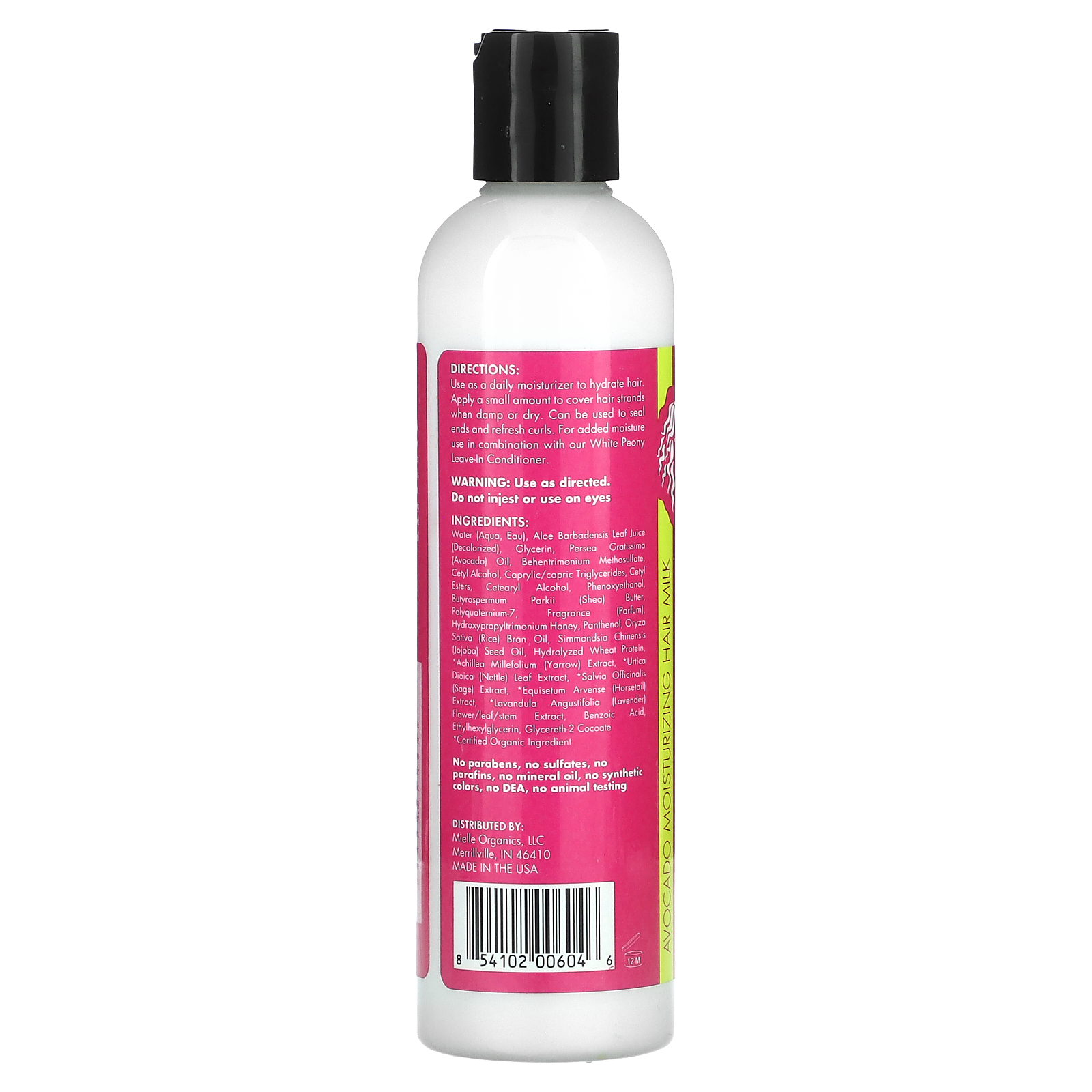 Mielle Moisturizing Hair Milk with Avocado for Nourishing
