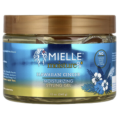 Product Image for Mielle, Moisture RX , Moisturizing Styling Gel, Hawaiian Ginger, 12 oz (340 g)
