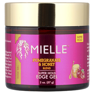 Mielle, Super Hold Edge Gel, Pomegranate & Honey Blend, 2 oz (57 g)