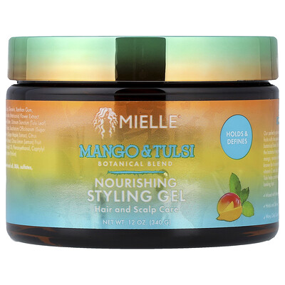 Product Image for Mielle, Nourishing Styling Gel, Mango & Tulsi , 12 oz (340 g)