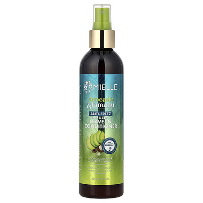 Photos - Hair Product Mielle Mielle, Anti-Frizz Slip & Seal Leave-In Conditioner, Avocado & Tamanu , 8 fl oz MIE-58214(237 ml)