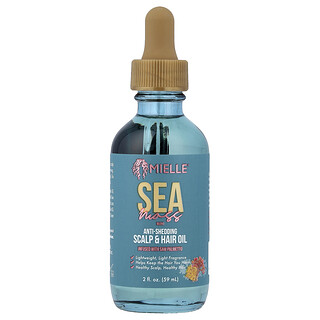 Mielle, Olio anti-caduta per capelli e cuoio capelluto, muschio marino, 59 ml