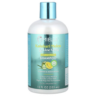 Mielle, Syampu Deep Hydration, Untuk Rambut Kering, Dehidrasi, Kalahari Melon & Aloe Vera, 12 fl oz (355 ml)