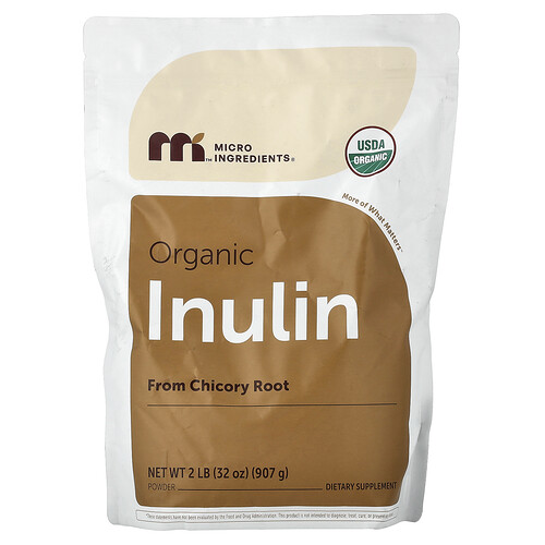 Micro Ingredients, Inulina orgánica en polvo, 907 g (32 oz)