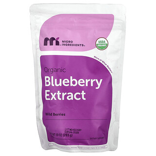 Micro Ingredients, Organic Blueberry Extract Powder, 283 g (10 oz)