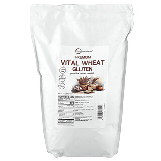 Micro Ingredients, Premium Vital Wheat Gluten Powder, 6 lb (2.72 kg)