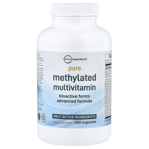 Micro Ingredients Pure Methylated Multivitamin, 240 Capsules
