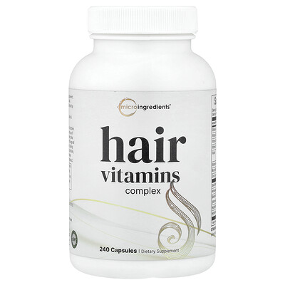 Product Image for Micro Ingredients, Hair Vitamins Complex, 240 Capsules