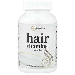 Micro Ingredients, Hair Vitamins Complex, 240 Capsules