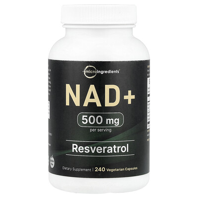 Product Image for Micro Ingredients, NAD+, 240 Vegetarian Capsules