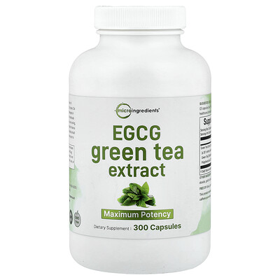 Micro Ingredients EGCG Green Tea Extract 300 Capsules 225 mg per Capsule
