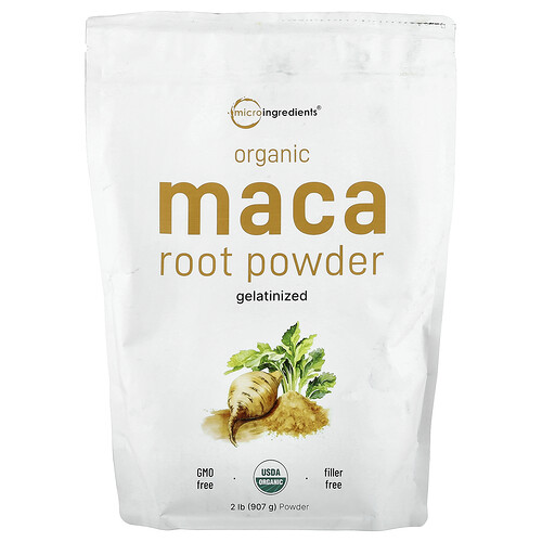Micro Ingredients Organic Maca Root Powder, 2 lb (907 g)