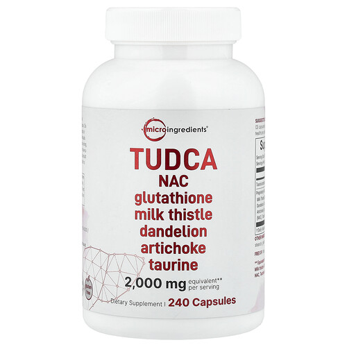 Micro Ingredients TUDCA, 240 Capsules