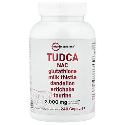 Product Image for Micro Ingredients, TUDCA, 240 Capsules