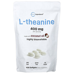L-теанін, 400 капсул (200 мг у капсулі)