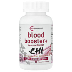 Blood Booster+, 60 вегетаріанських капсул
