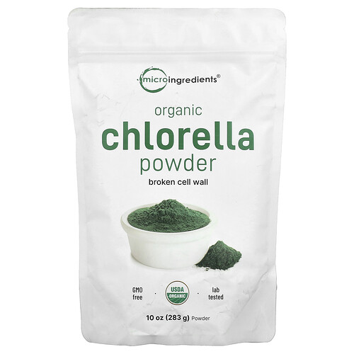 Micro Ingredients Organic Chlorella Powder, 10 oz (283 g)