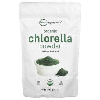 Micro Ingredients, Clorella biologica in polvere, 283 g