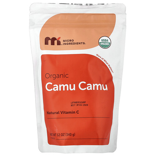 Micro Ingredients, Bio-Camu-Camu-Pulver, 12 oz (340 g)