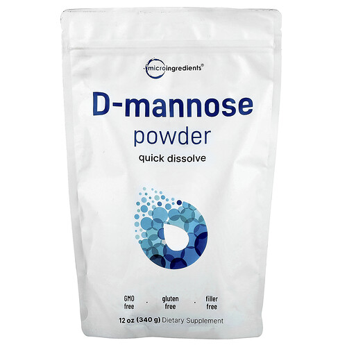 Micro Ingredients D-Mannose Powder, 12 oz (340 g)