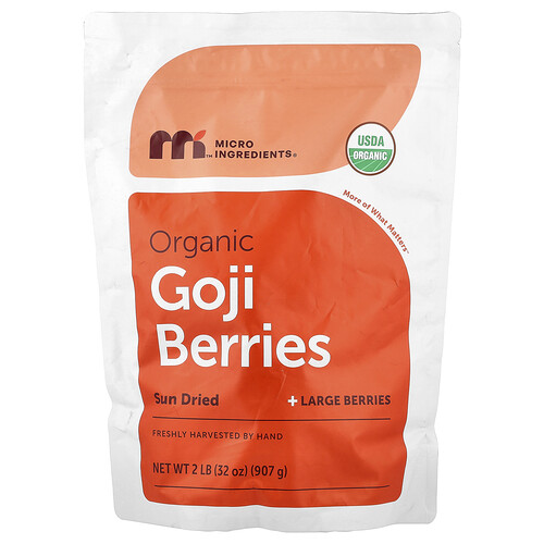 Micro Ingredients Organic Goji Berries, 32 oz (907 g)