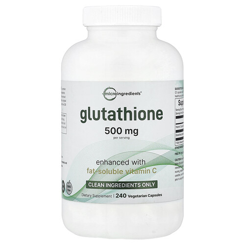 Micro Ingredients, Glutathion, 240 vegetarische Kapseln