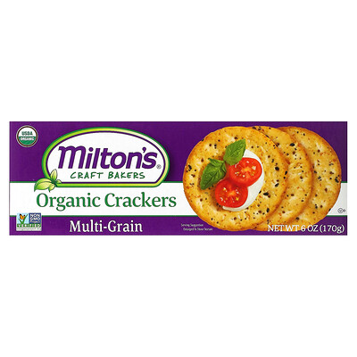 

Milton's Craft Bakers, Original Crackers, Multi-Grain, 6 oz (170 g)