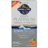 Отзывы о Minami Nutrition, MorEPA Platinum, Формула для ежедневного приема с Омега-3 и витамином D3, со вкусом апельсина, 30 гелевых капсул