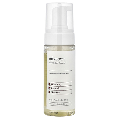 Mixsoon, H.C.T. Bubble Cleanser, Seifenblasenreiniger, 150 ml (5,07 fl. oz.)