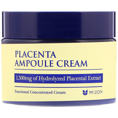 

Mizon Placenta Ampoule Cream, 1.69 fl oz (50 ml)