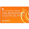 Mizon‏, Snail Repair Intensive Gold Eye Gel Patch, 60 Patches