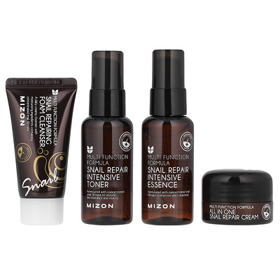 Product Image for Mizon, Snail Miniature Set, 4 Piece Set