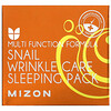 Mizon‏, Snail Wrinkle Care Sleeping Pack, 2.70 fl oz (80 ml)