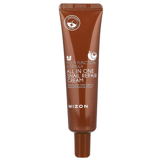 Mizon, Crema reparadora todo en uno con baba de caracol, 35 ml (1,18 oz. líq.)