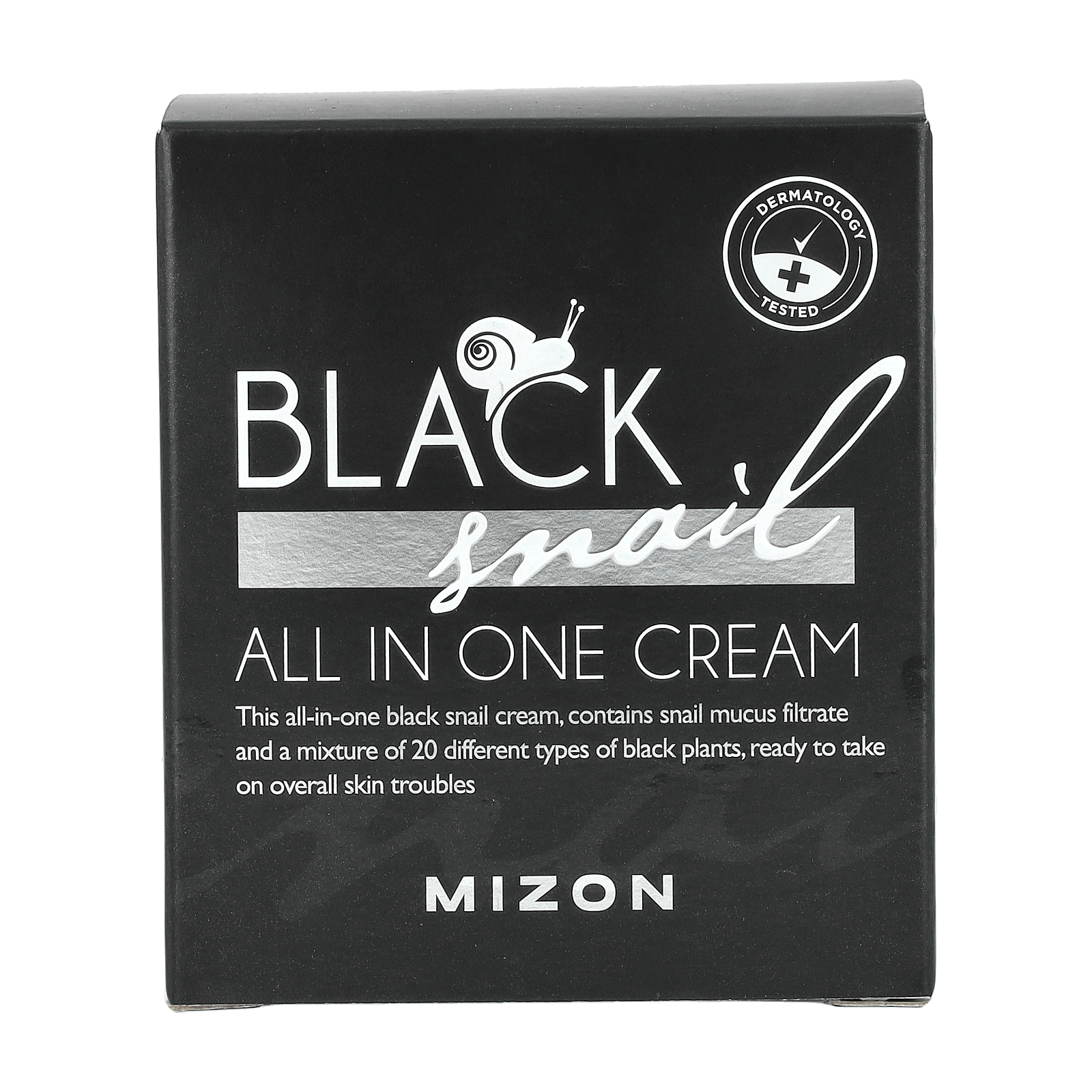 ブラックカタツムリ、オールインワンクリーム、75ml（2.53液量オンス）