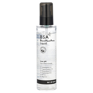 Mizon, Programa de renovación de la piel, Líquido Black Head Away de BSA, 110 g (3,38 oz)