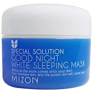 Мизон, Special Solution, Good Night White Sleeping Mask, 2.70 fl oz (80 ml) отзывы покупателей