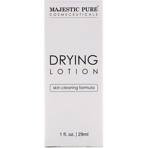 Отзывы о Majestic Pure, Drying Lotion, Skin Clearing Formula, 1 fl oz (29 ml)