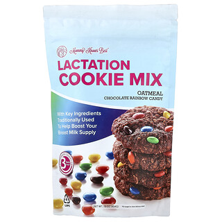 Mommy Knows Best, Lactation Cookie Mix, Oatmeal Chocolate Rainbow Candy, 16 oz ( 454 g)