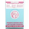 Mommy Knows Best, Lactation Cookies, Oatmeal Rainbow Candy, 10 Cookies, 2 oz Each