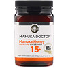 Manuka Doctor, Multifloral Manuka Honey, 15 + BioActive with Lemon , 1.1 lb (500 g)