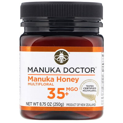 Manuka Doctor Manuka Honey Multifloral, MGO 35+, 8.75 oz (250 g)