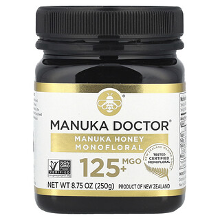 Manuka Doctor, Miel de manuka monofloral, MGO +125, 250 g (8,75 oz)