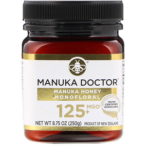 Отзывы о Манука доктор, Manuka Honey Monofloral, MGO 125+, 8.75 oz (250 g)