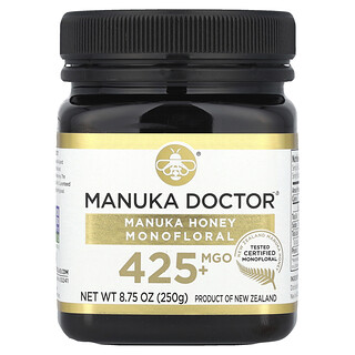 Manuka Doctor, Μονοανθικό μέλι Manuka, MGO 425+, 8,75 oz (250 g)