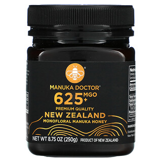 Manuka Doctor, Monofloral Manuka Honey, MGO 625+, 8.75 oz (250 g)