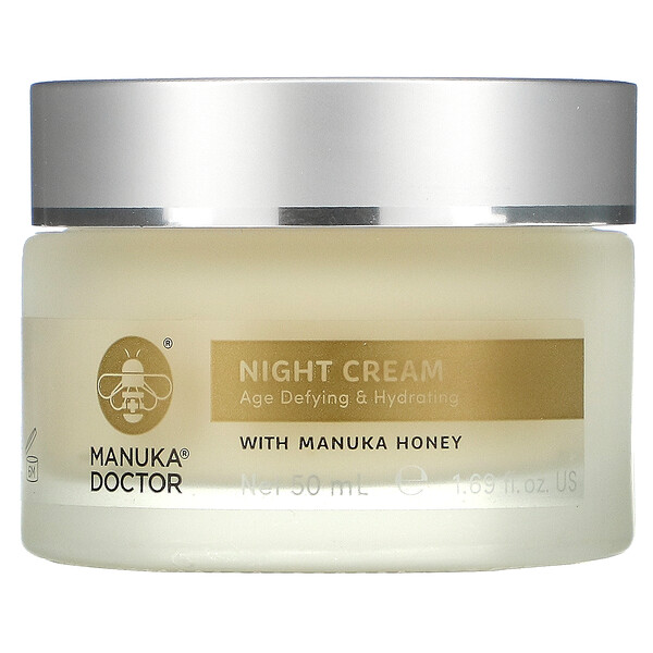 Manuka Doctor‏, Night Cream with Manuka Honey, 1.69 fl oz (50 ml)