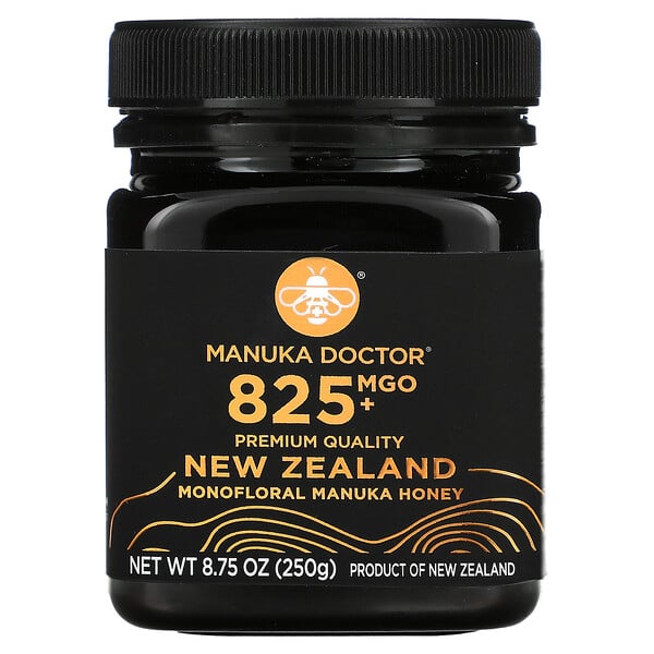 Manuka Doctor, Monofloral Manuka Honey, MGO 825+, 8.75 oz (250 g)